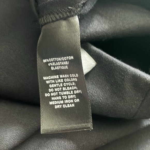 New! Lafayette 148 Black Cortland Pants size XL - Picture 5 of 8